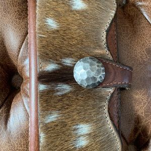 Double J saddlery axis hide wallet